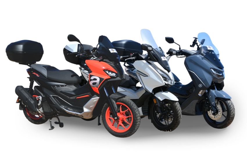 Roller mieten auf Kreta mit 25 % Rabatt